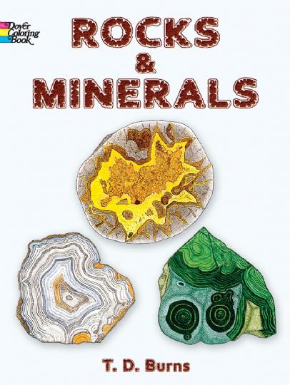 Rocks and Minerals Coloring Book (CB133)
