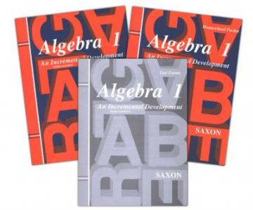 Saxon Math Algebra 1 Kit - Text, AK, Tests (G122)