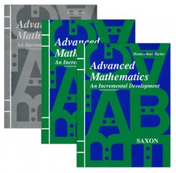 Saxon Math Advanced Math Kit - Text, AK, Tests - 2nd Ed (G124 ...