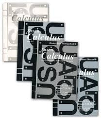 Saxon Calculus Complete Kit w/ Solutions Manual (G174)