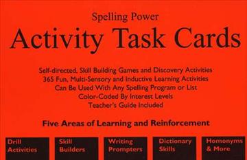 Spelling Power Activity Task Cards (C591)