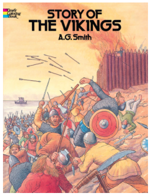 Story of the Vikings Colouring Book (CB197)