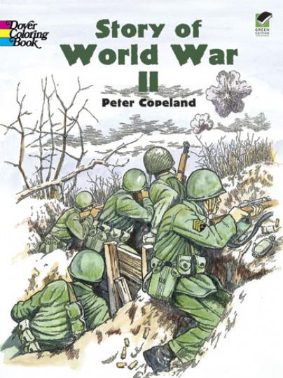 Story of World War II Coloring Book (CB177)