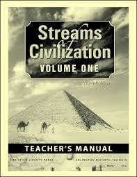 Streams of Civilization - Volume 1 Teachers Manual (J414)