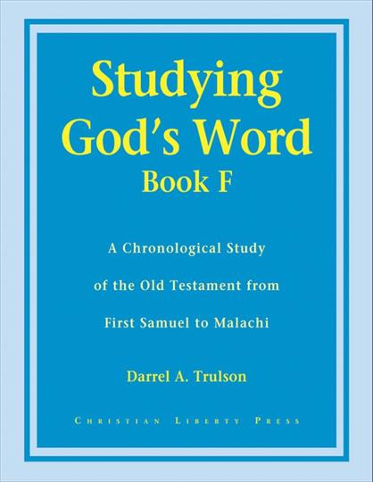 Studying God's Word Book F (K208)