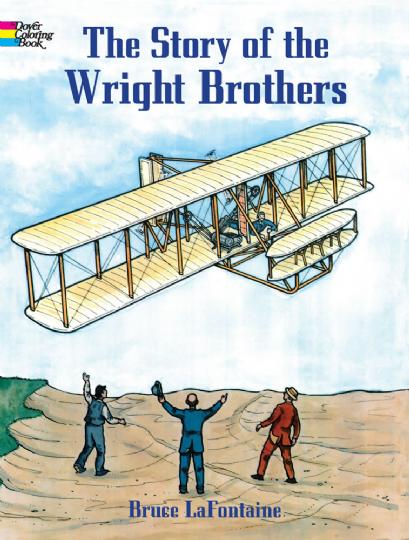 The Story of the Wright Brothers Coloring Book (CB144)