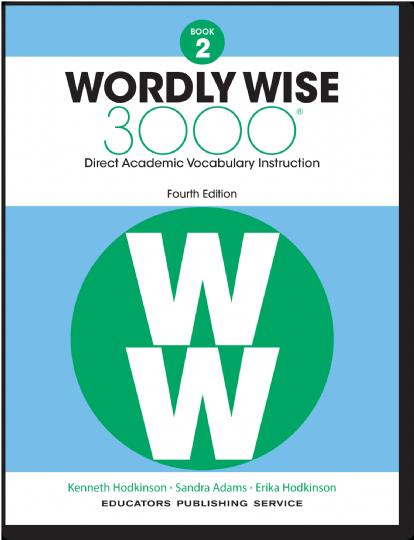 Wordly Wise 3000 4th Edition Book 2 Student (C912)