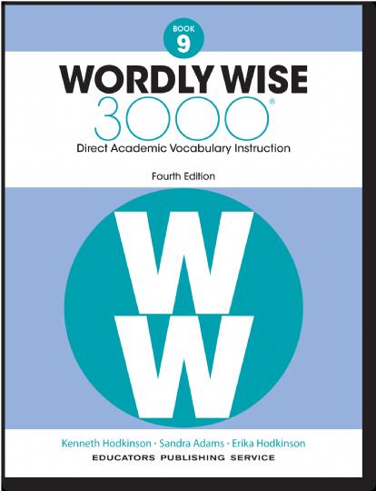 Wordly Wise 3000 4th Edition Book 9 Student (C919)
