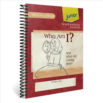 Who Am I? Junior Notebooking Journal (K238J)