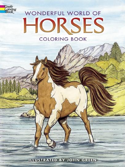 Wonderful World of Horses Coloring Book (CB111)