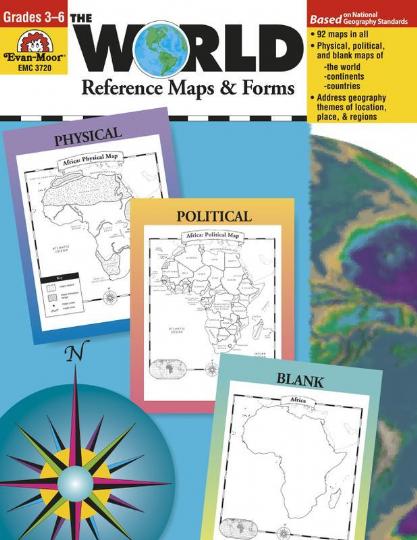 World Blank Map Forms (J370)