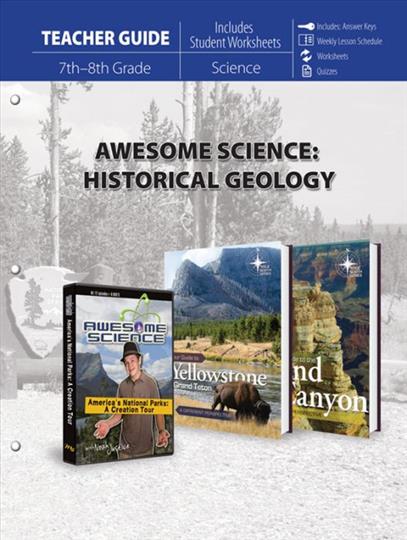 Awesome Science: Historical Geology (Teacher Guide) (H391)