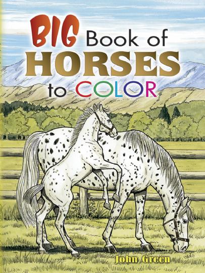 Big Book of Horses to Color (CB190)