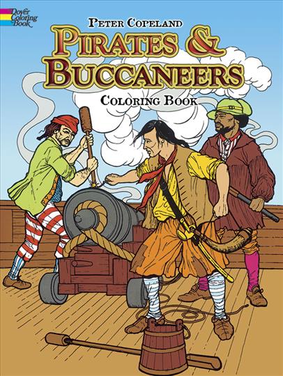 Pirates & Buccaneers Coloring Book (CB129)