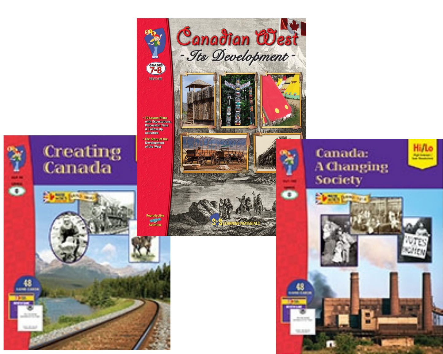 Grade 8 Canadian History Bundle (J630)