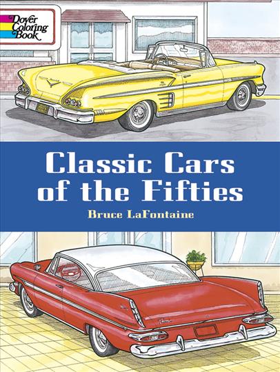 Classic Cars of the Fifties Colouring Book (CB174a)