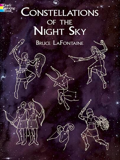 Constellations of the Night Sky Colouring Book (CB128)