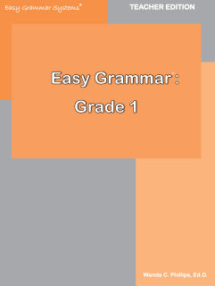 Easy Grammar: Grade 1 Teacher Edition (C846)