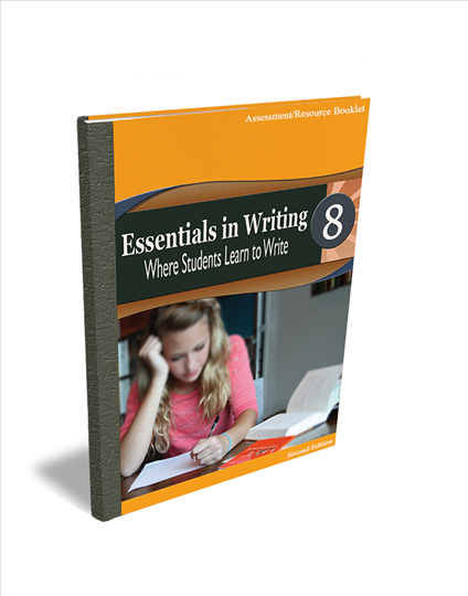 Essentials in Writing Level 8 Assessment/Resource Book  (C9932)