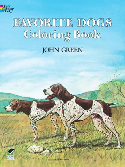 Favourite Dogs Colouring Book (CB167)
