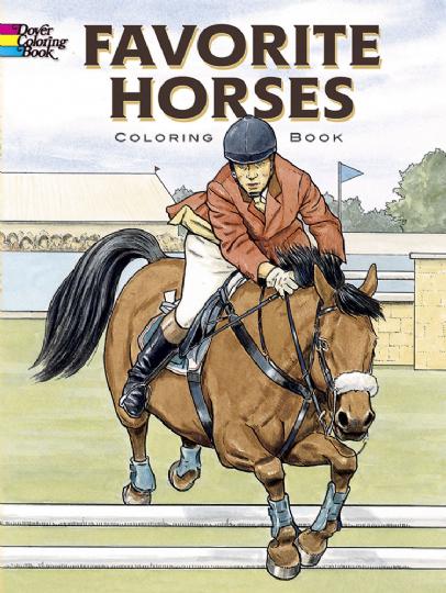 Favorite Horses Colouring Book (CB113)