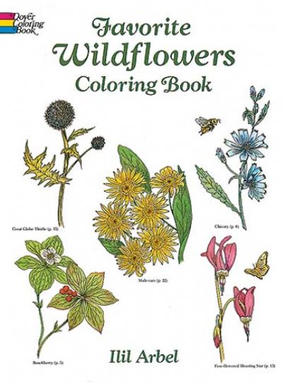 Favourite Wildflowers Colouring Book (CB140)