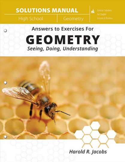 Jacob's Geometry - Solutions Manual (G281)