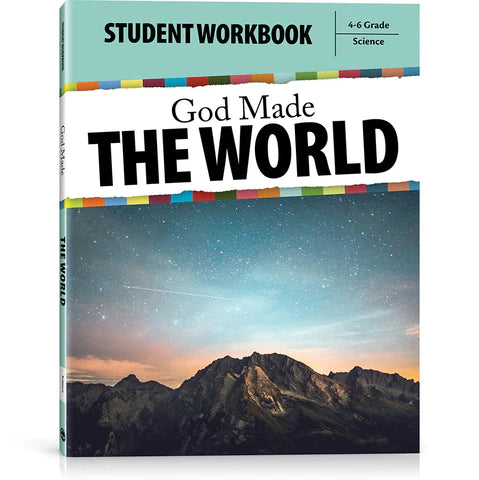 God Made the World Workbook (B252w)