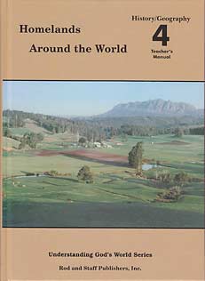 Homelands of the World Grade 4 Teacher's Manual (J348)