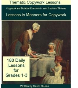 Lessons in Manners For Copywork (C129)