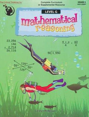 Mathematical Reasoning Level G - Grade 6 (CTB06912)