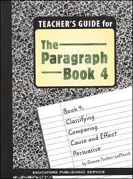 The Paragraph Book 4 Teachers Guide (C343)