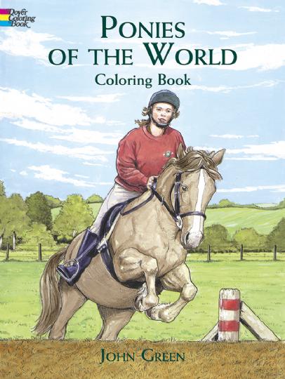 Ponies of the World Colouring Book (CB134)