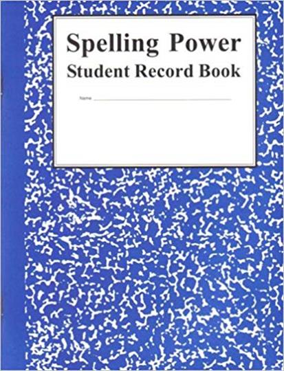 Spelling Power Blue Student Record Book(Gr 2-4) (C594)