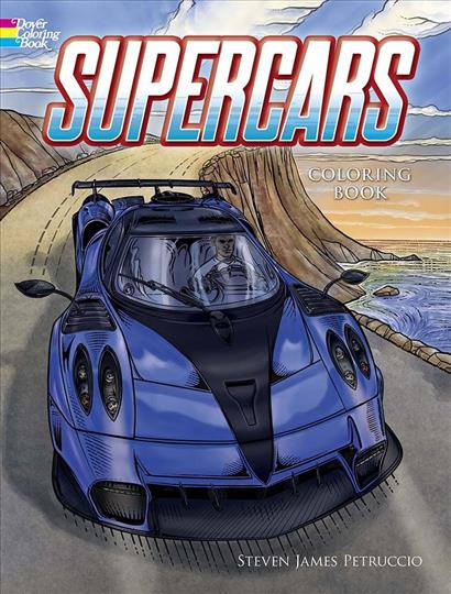 Supercars Coloring Book (CB206)