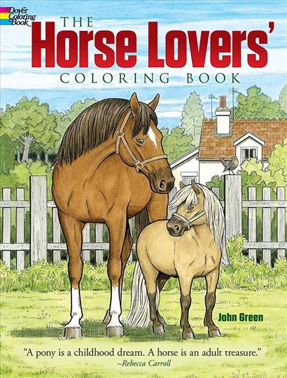The Horse Lovers' Coloring Book (CB204)