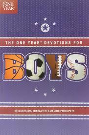 The One Year Book of Devotionals for Boys (A522)