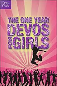 The One Year Book of Devotions for Girls (A520)