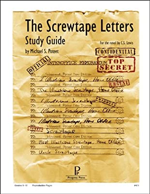 The Screwtape Letters Study Guide (E730)