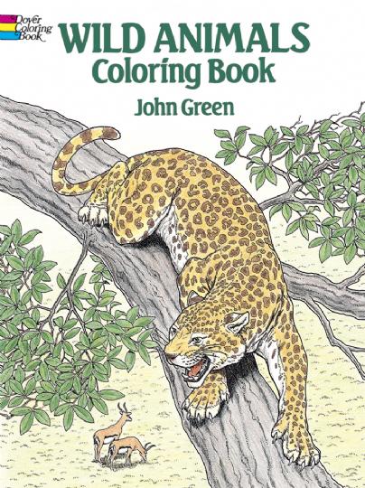 Wild Animals Coloring Book (CB149)
