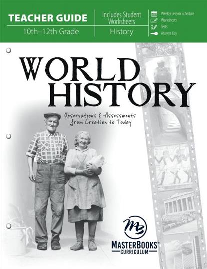World History (Teacher Guide with Student worksheets) (J361)