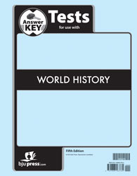 World History Tests Answer Key (5th ed.) (BJ512756)