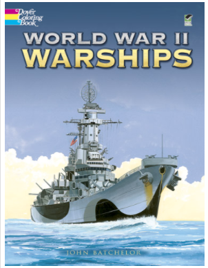 World War II Warships Coloring Book (CB200)