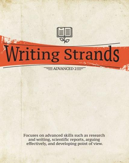 Writing Strand Writing Strands - Advanced 2 – Heritage Resources