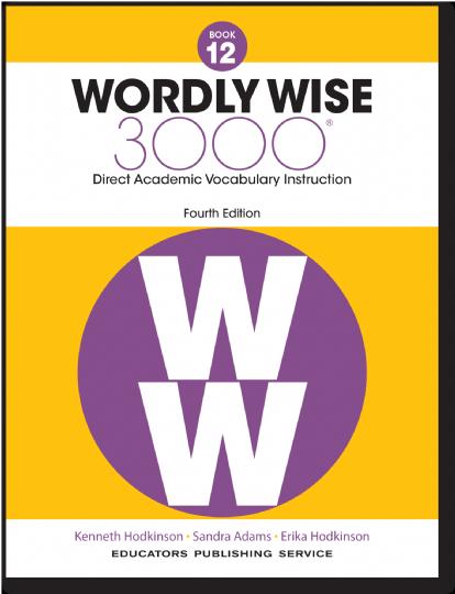 Wordly Wise 3000 4th Edition Book 12 Student (C922)