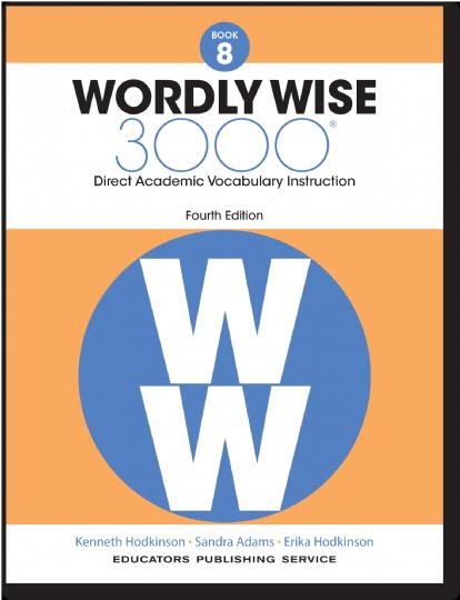 Wordly Wise 3000 4th Edition Book 8 Student (C918)