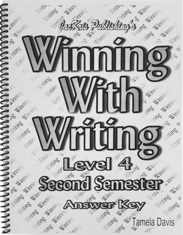 Winning with Writing Level 4 Answer Key 2 (E245B)