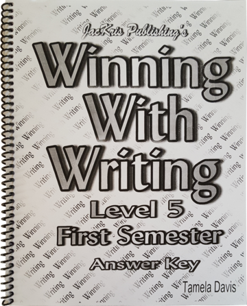Winning with Writing Level 5 Answer Key 1 (E250A)