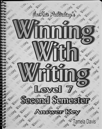 Winning with Writing Level 7 Answer Key 2 (E260B)