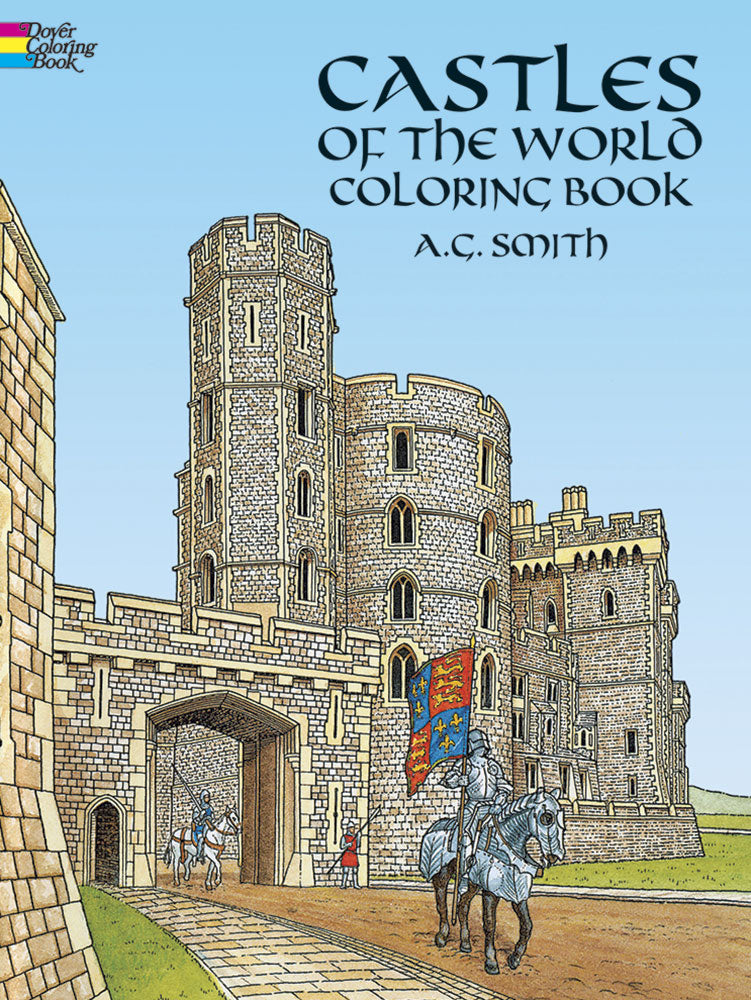Castles of the World Coloring Book (CB131)